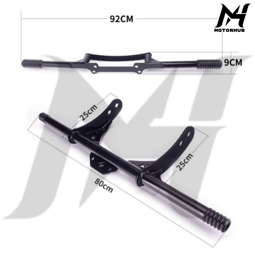 Rear Highway Engine Guard Crash Bar Passenger Peg Frame Slider For Harley Dyna Street Fat Bob Low Rider S Wide Sports Glide 06-17 MH9900313