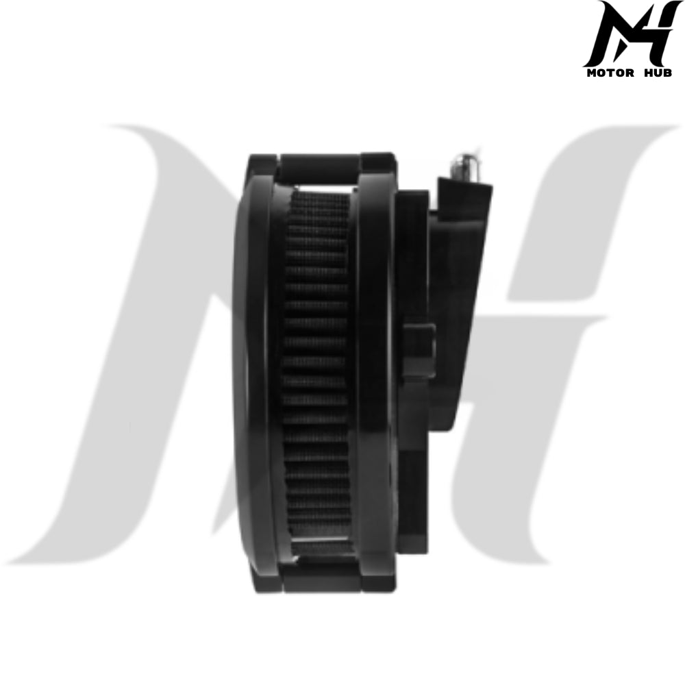 VMS 121-17D Gen 1 Air Filter-Aluminum Fit for Harley-Davidson Milwaukee-Eight 2017-2023 [Black] MH9901171