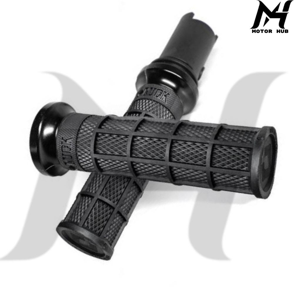 Odi Hart-Luck Signature Full-Waffle Grip Set (2023+ CVO) [Black-Black] MH9901062