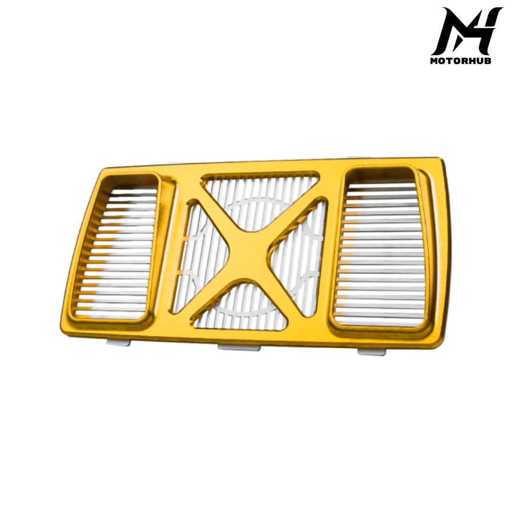 CastemKultur CNC Oil Cooler Cover Protection Radiator Guards Touring Gen2 2024+ [Gold] MH9901217
