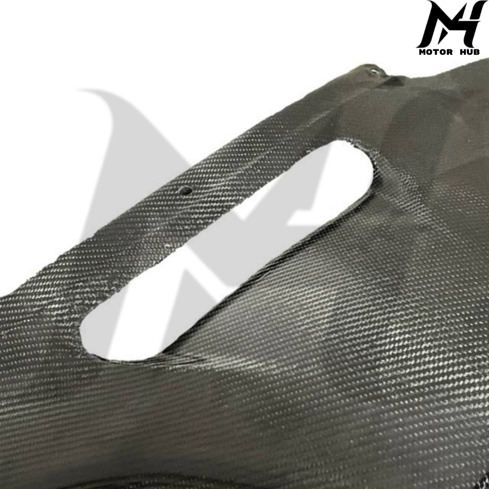 Black Carbon Fiber Outer Fairing Street Glide 2014-2023 [Standard Twill Glossy] MH9900100