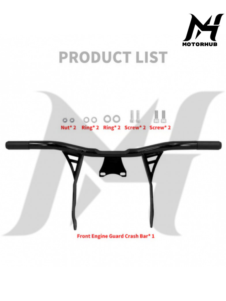 Front Guard Crash Bars Fit Harley Touring Road Glide 2014-2023 BG100703