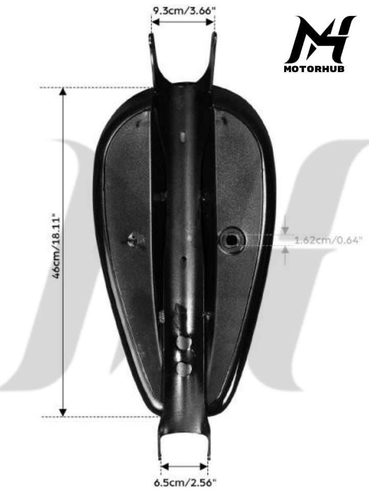 3.7 Gallon Gas Fuel Tank Fit For Harley Sportster Sportster 2004-2006 Carburetor Version MH9900479