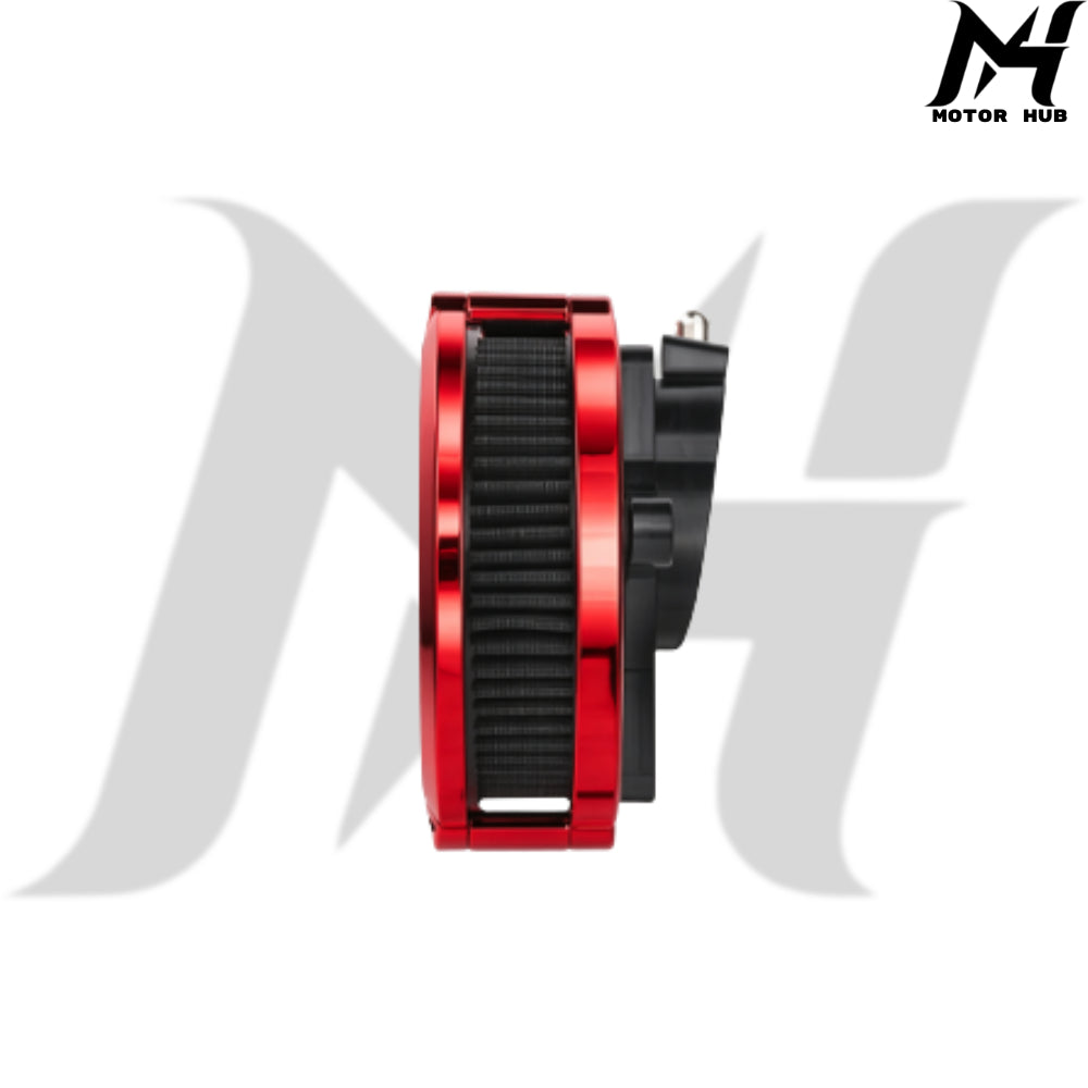 VMS 121-16E Air Filter Gen2-Aluminum Fit for Harley- Davidson Milwaukee-Eight 2024+ [Red] MH9901160