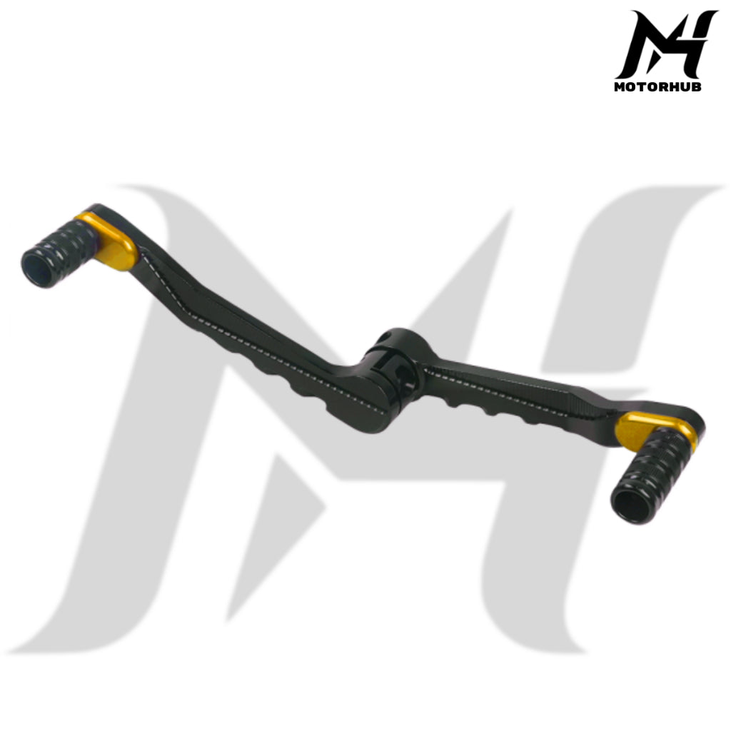 Rebusinni Wheelie Shift Lever Brake Pedals Shift Rod Inner [Gold] for Road Glide Street Glide Road King 2014-2026 MH7700377