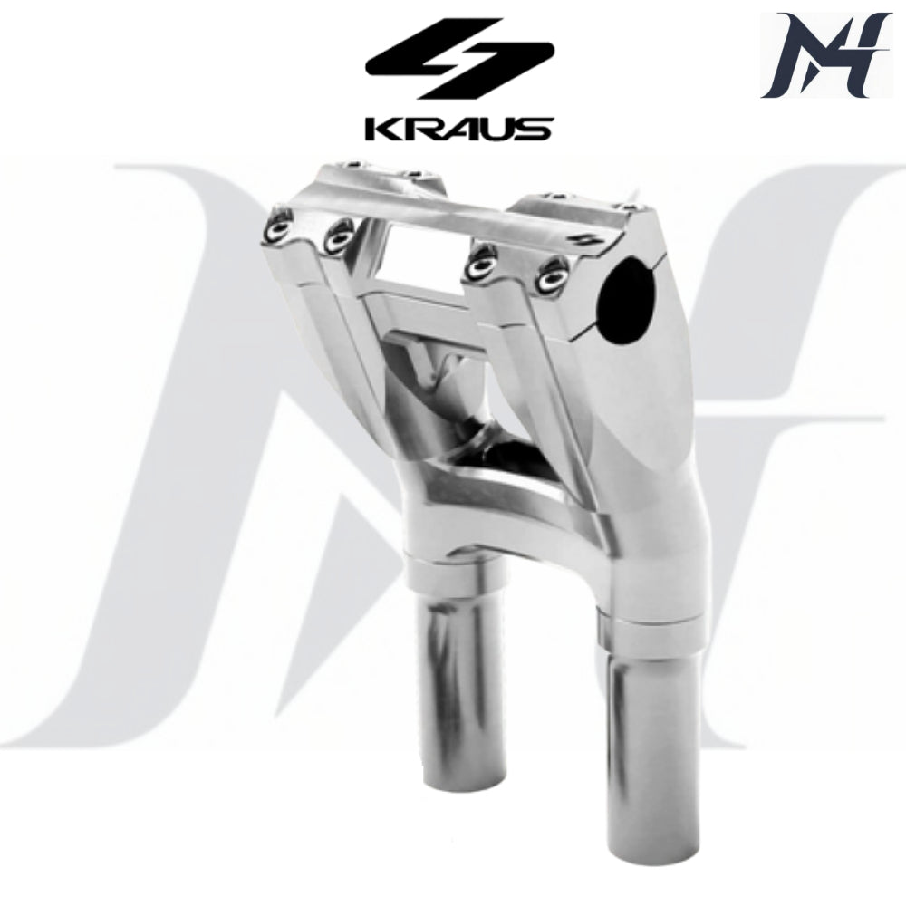 Kraus 10 Inch 1-1/8 Isolated & Kickback Risers [Raw-Silver] MH9900126