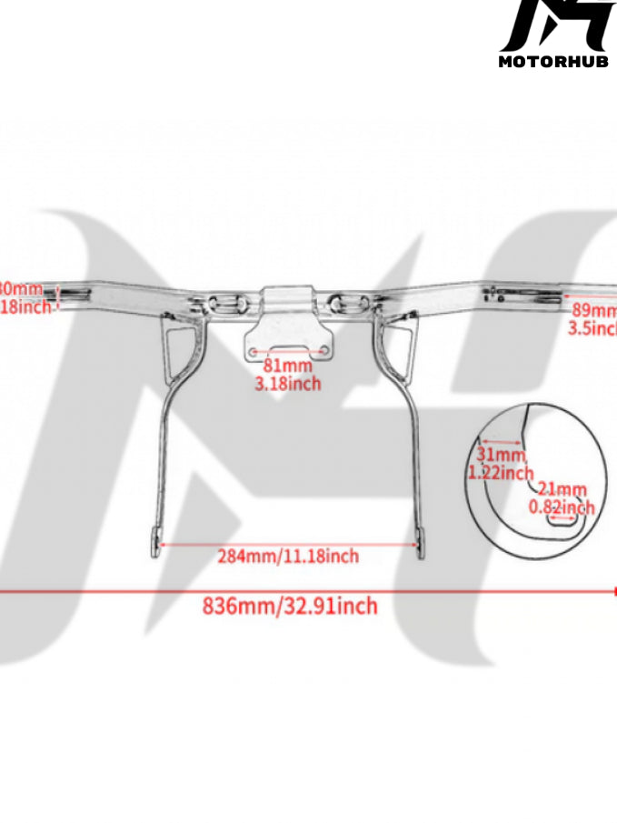 Engine Guard Crash Bar for Harley Touring 2014-2023 MH9900211