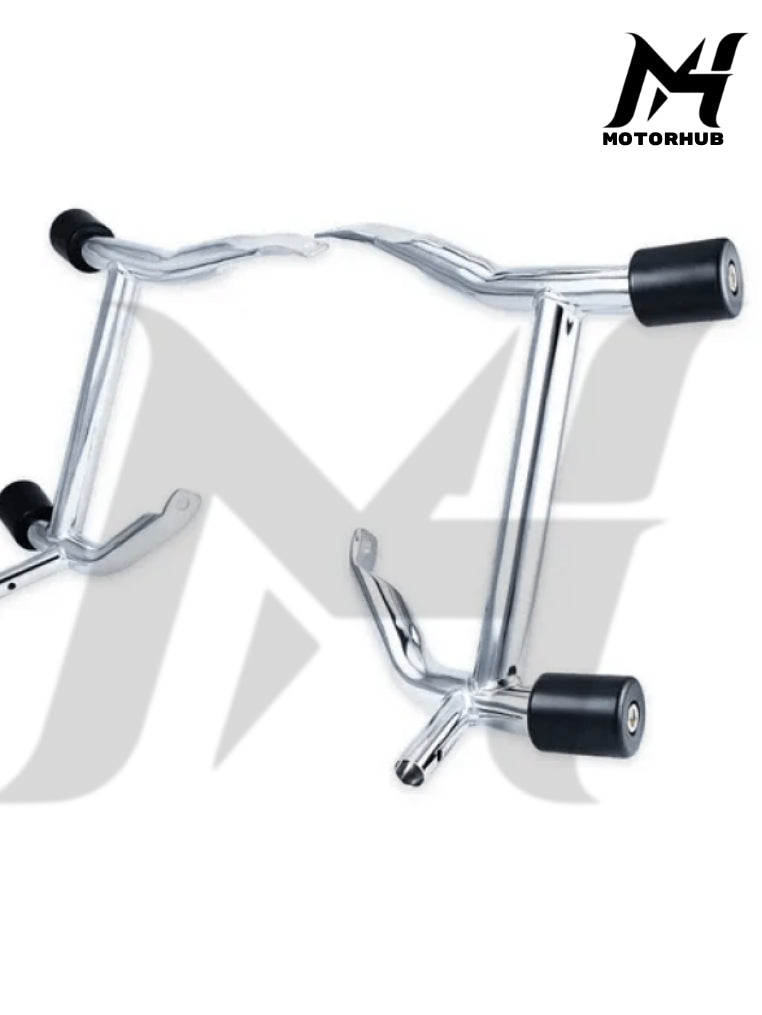 Rear Guard Crash Bars With Support Bar Harley Touring Road Glide 2009-2025 [Chrome] MH7700320