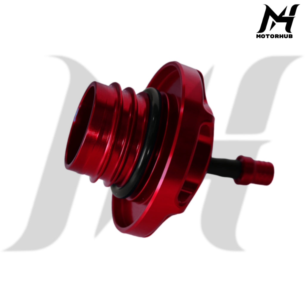 Universal Fuel Tank Cap Performance Harley Davidson V1 [Red] MH9900730