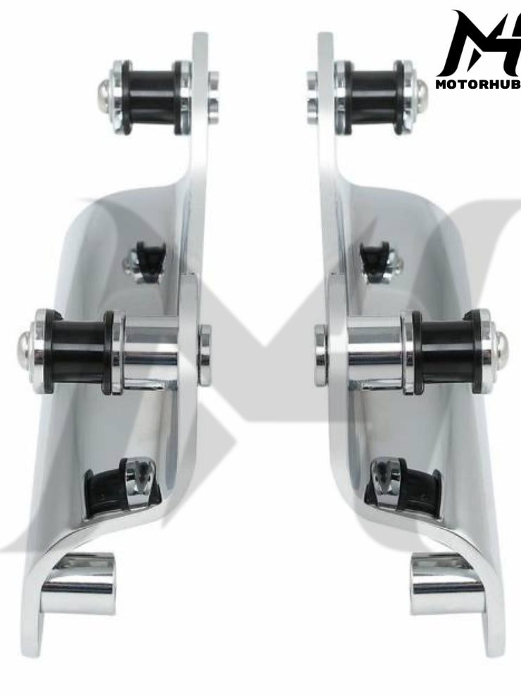 Bracket Tourpack Docking 4 Point Docking Hardware Kit Fit For Harley Touring 2009-2013 [Chrome] MH9900229
