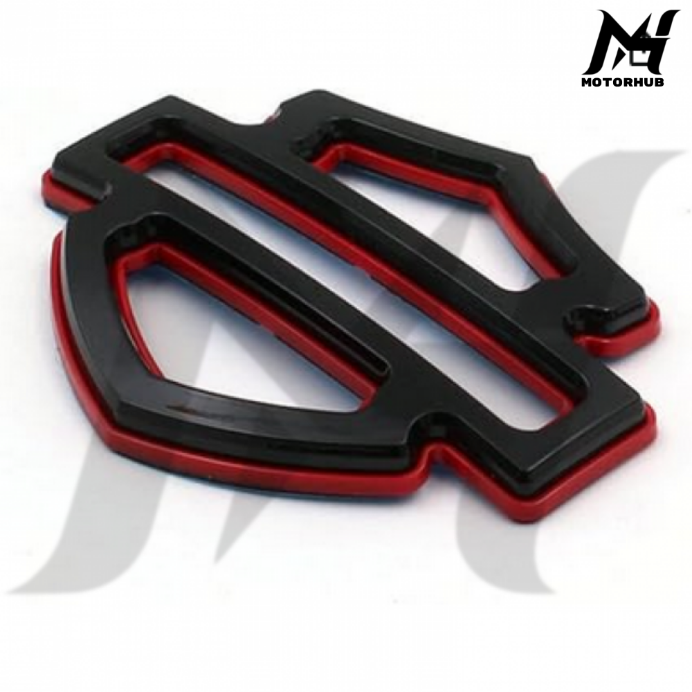 Emblem CVO Tank Logo for Harley Davidson [Black-Red] MH9900161