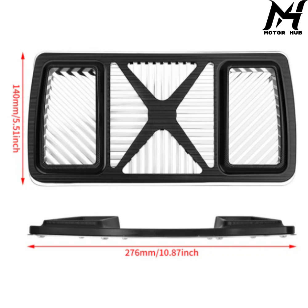 Harley Touring model 24-25 Oil Cooler Cover [Red] MH9901097