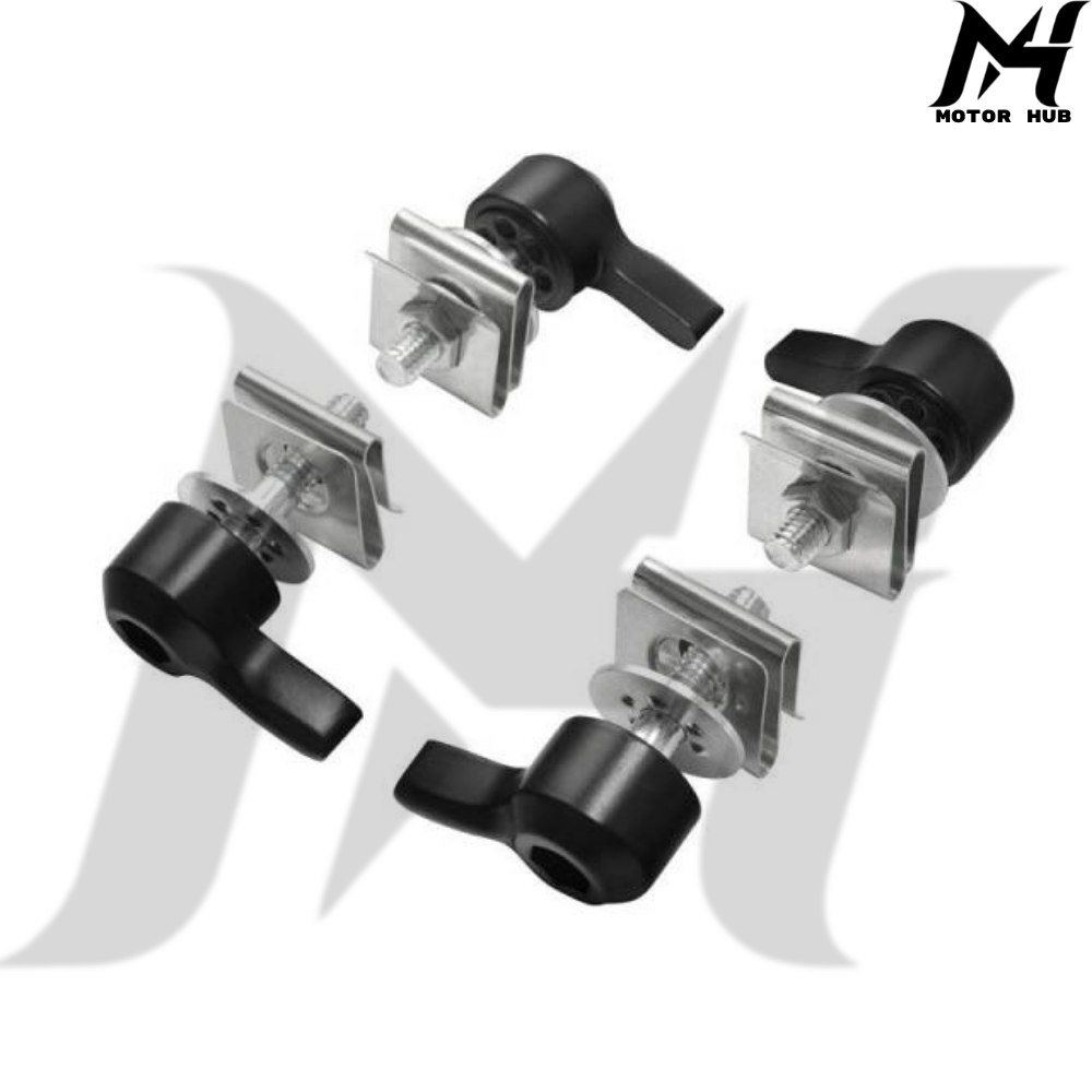 Saddlebag Lock Mounting Screw Kit Fit For Harley Touring 93-24 [Black] MH9900231