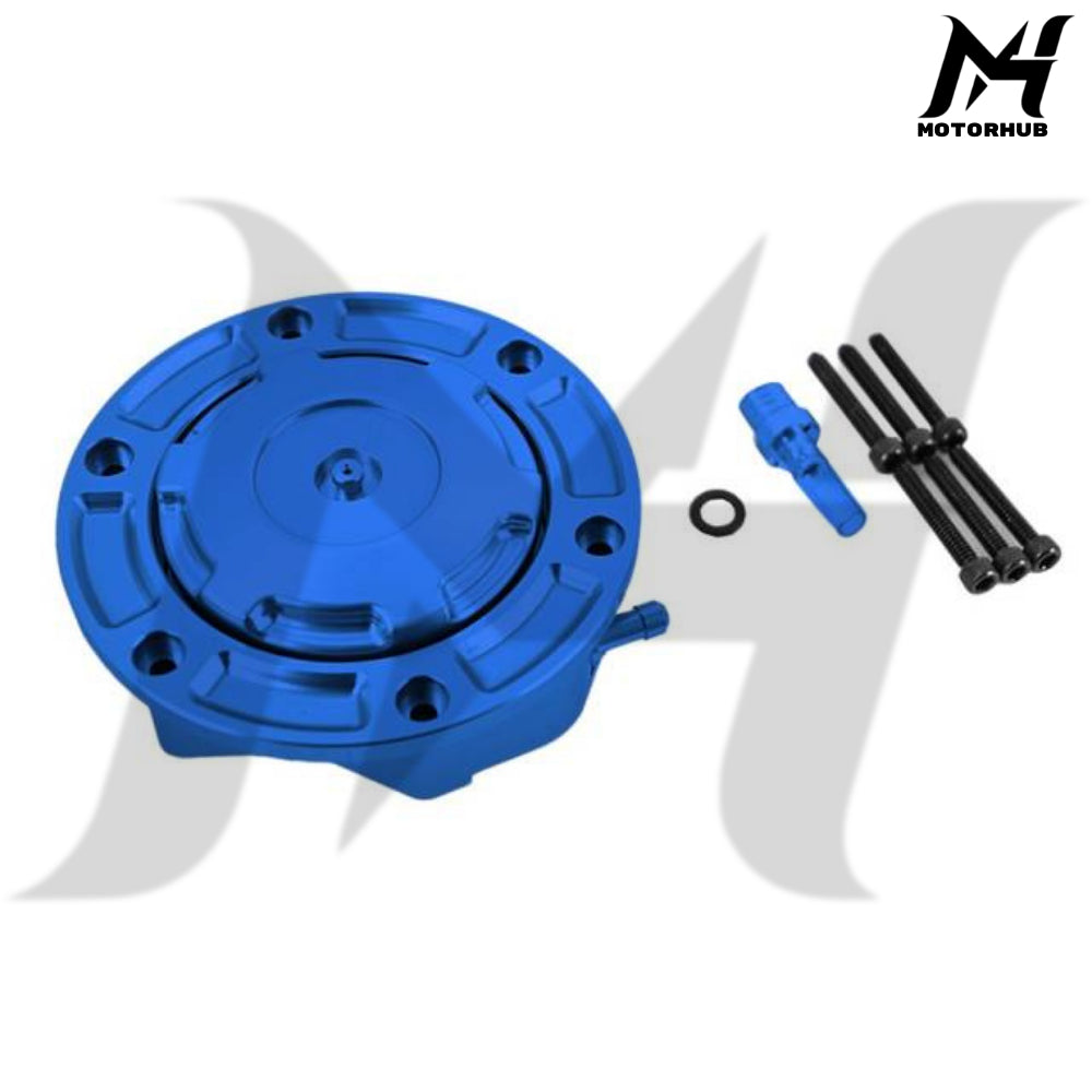 Tutup Tangki MX Vented CNC Aluminum Gas Cap 2023.5-later Touring [Blue] MH9900939