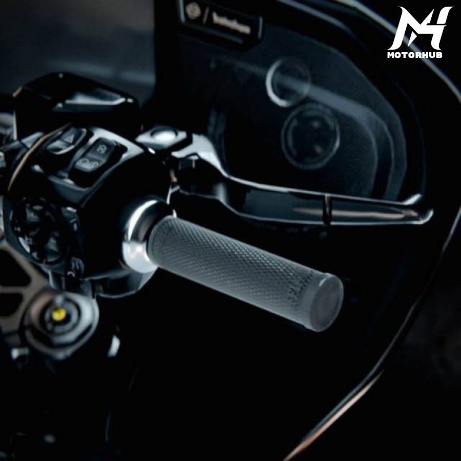 ODI Ruffian V-Twin Lock-On Grip Set (2023+ CVO) [Black] MH9901058