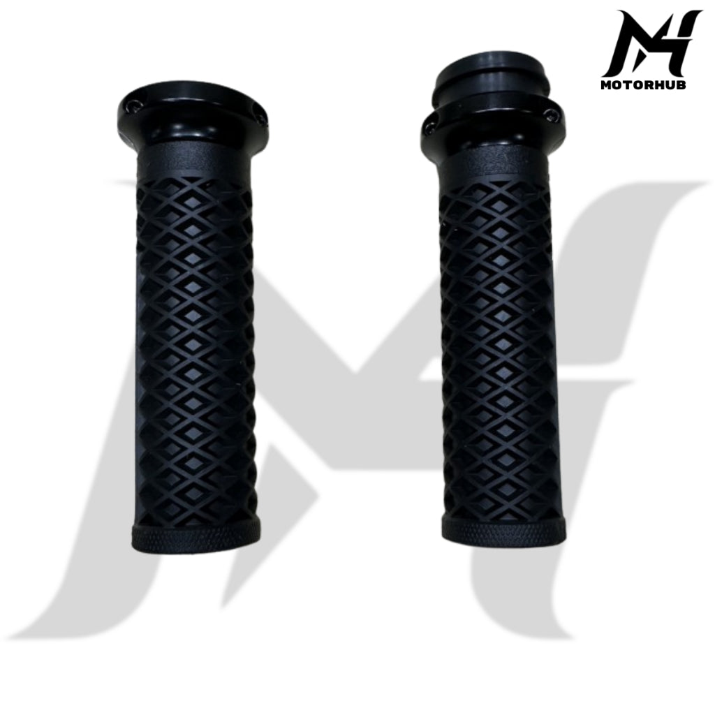 Vans V-Twin LOCK-On Grip Set - HD TBW BG100778/0630-3042