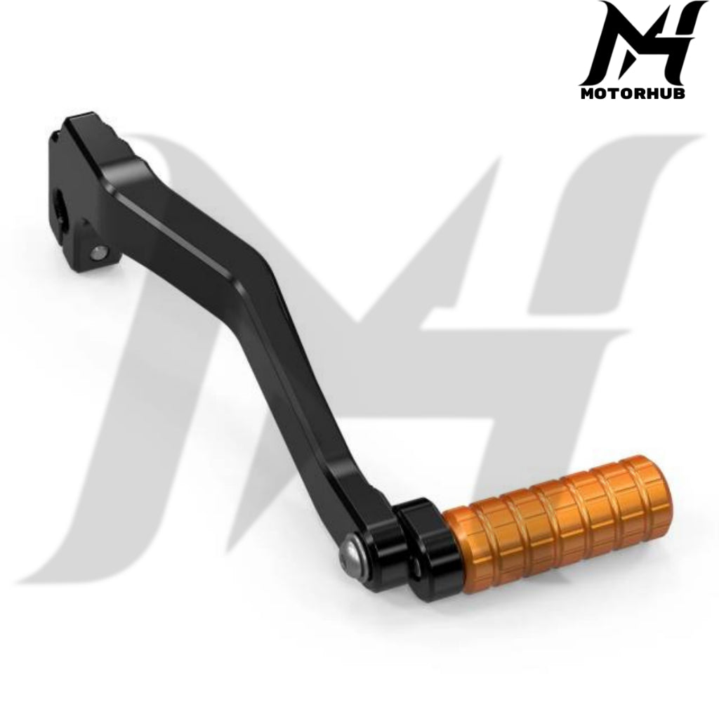 Mid Controls Shift Lever For Harley Dyna Low Rider Street Bob [Black-Orange] MH7700369