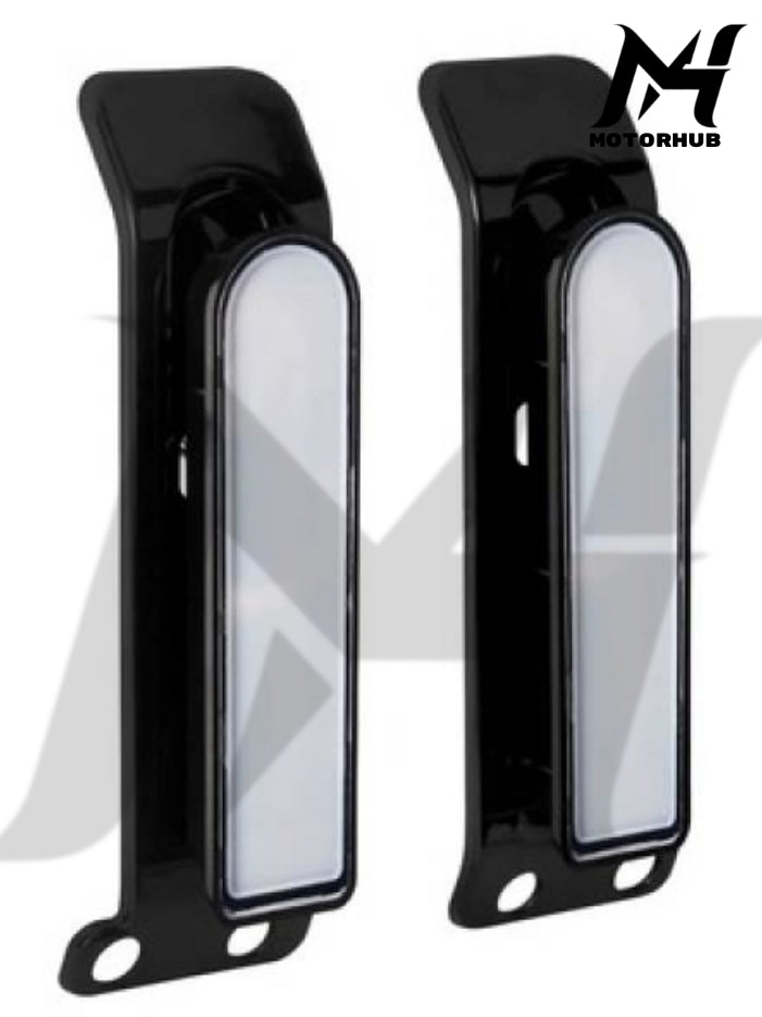 LED Lights Fender Saddlebag Side Turn Signal Touring 2014+ [Black Housing Clear Lens] MH9900647