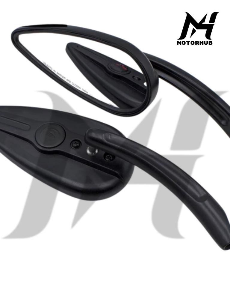 Die Cast CNC Mirrors Rearview Side Mirror Harley-Davidson [Black] MH9900208