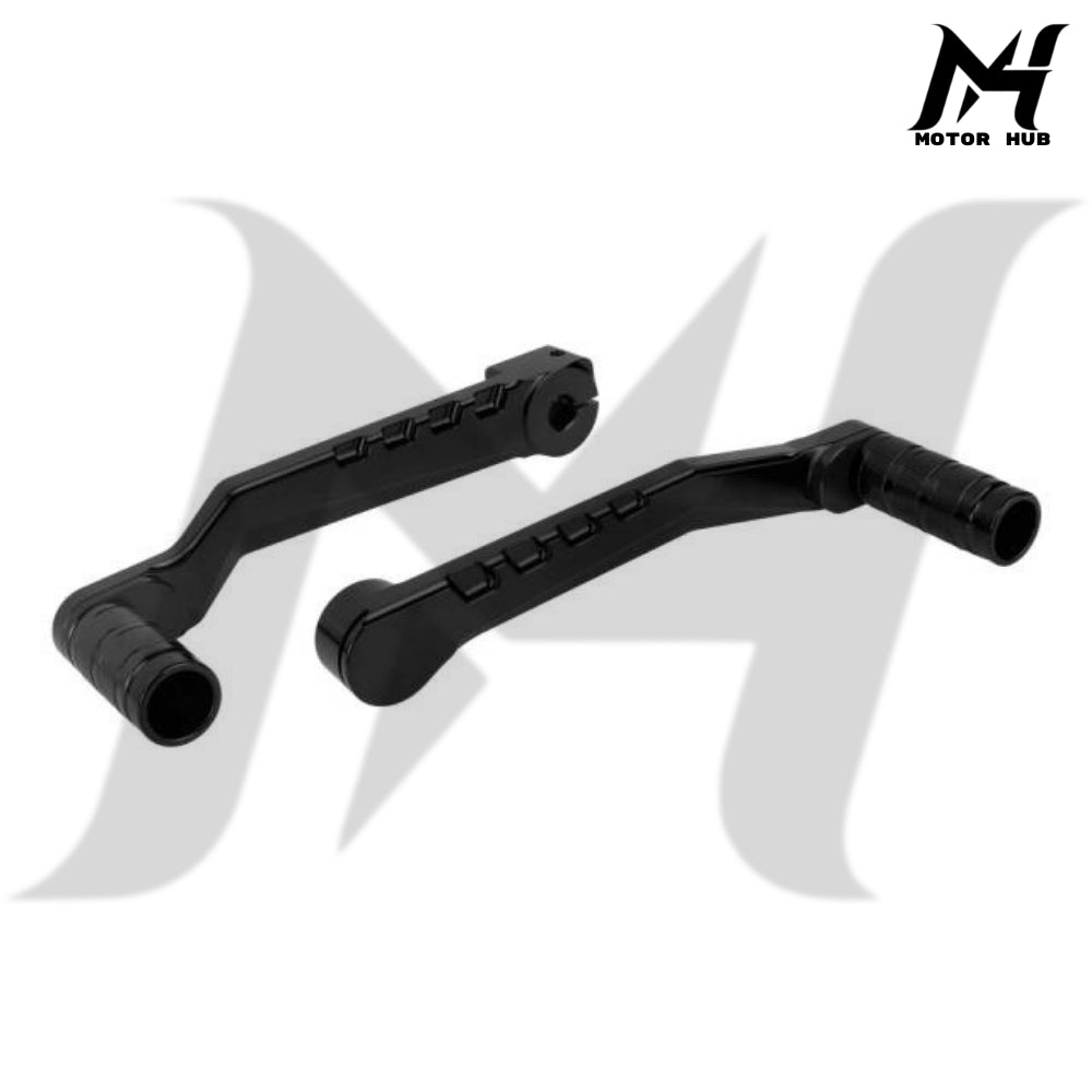 Black Heel Toe Shifter Lever Shifter Peg for Harley Softail 86-17 Touring 88-Up [Black] MH9901015