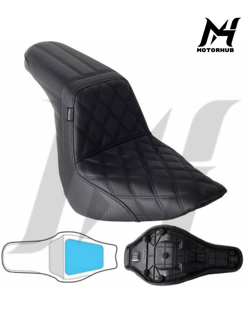 LS Step 2-Up Gel Pad Comfort type Seat for Harley Davidson Softail Slim Street Bob MH9900244