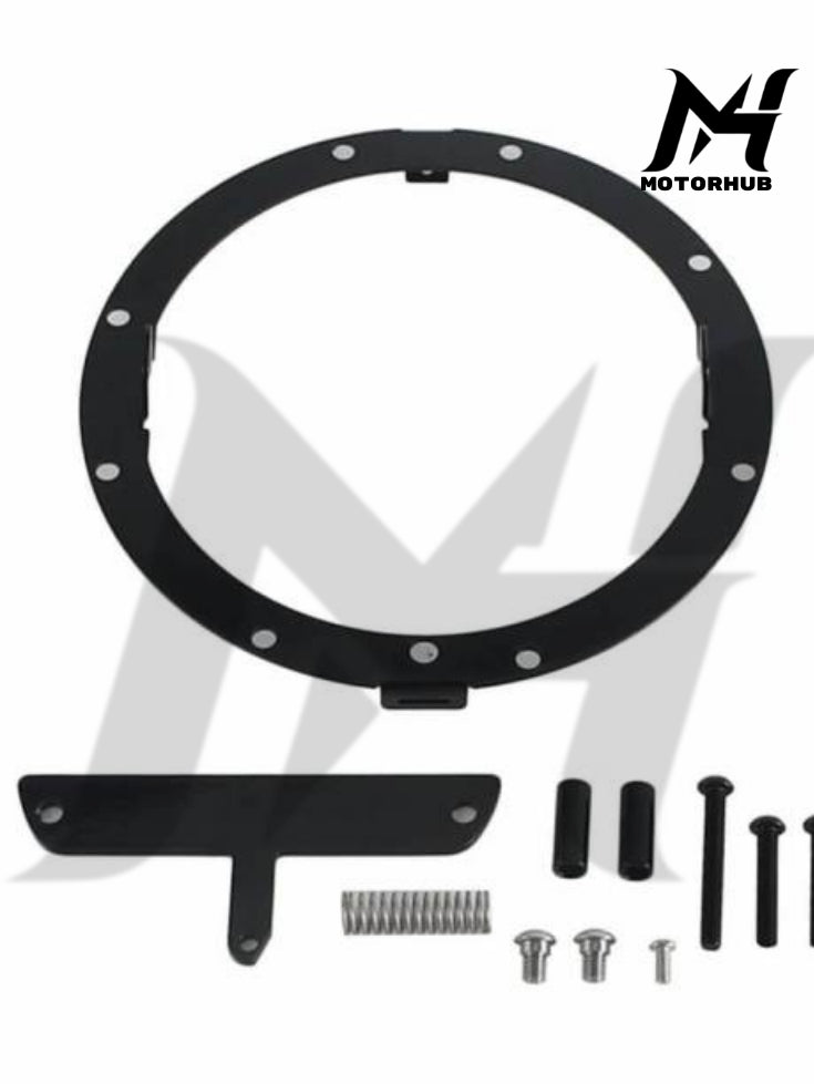 Baja Designs LP6 Shark Demon 2 LED Headlight Bracket System Mount For Harley Street Glide 99-20 MH9900699