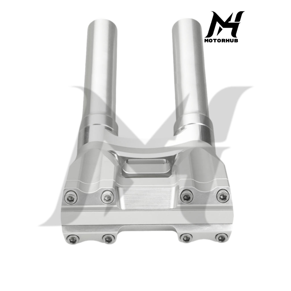 Riser 10 Inch Clamp 1-1/8 KARUS 100% Isolated & Kickback Risers 1-1/8 - 10 Inch [Raw] MH9900612