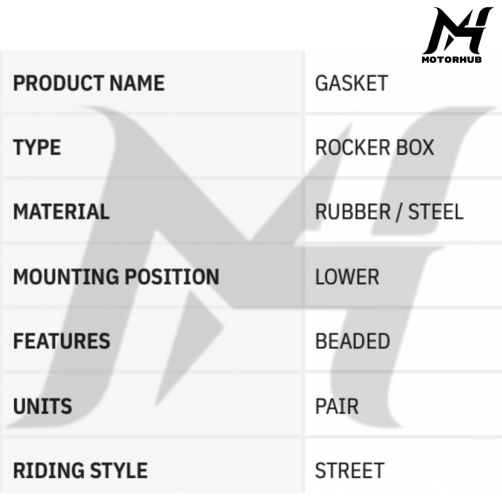 ROCKER BOX COVER GASKET TWIN CAM HARLEY FOR HARLEY DYNA 1999 - 2017 TOURING 1999 - 2016 SOFTAIL 2000 - 2017 DS-173215 OEM 16719-99A 16719-99B