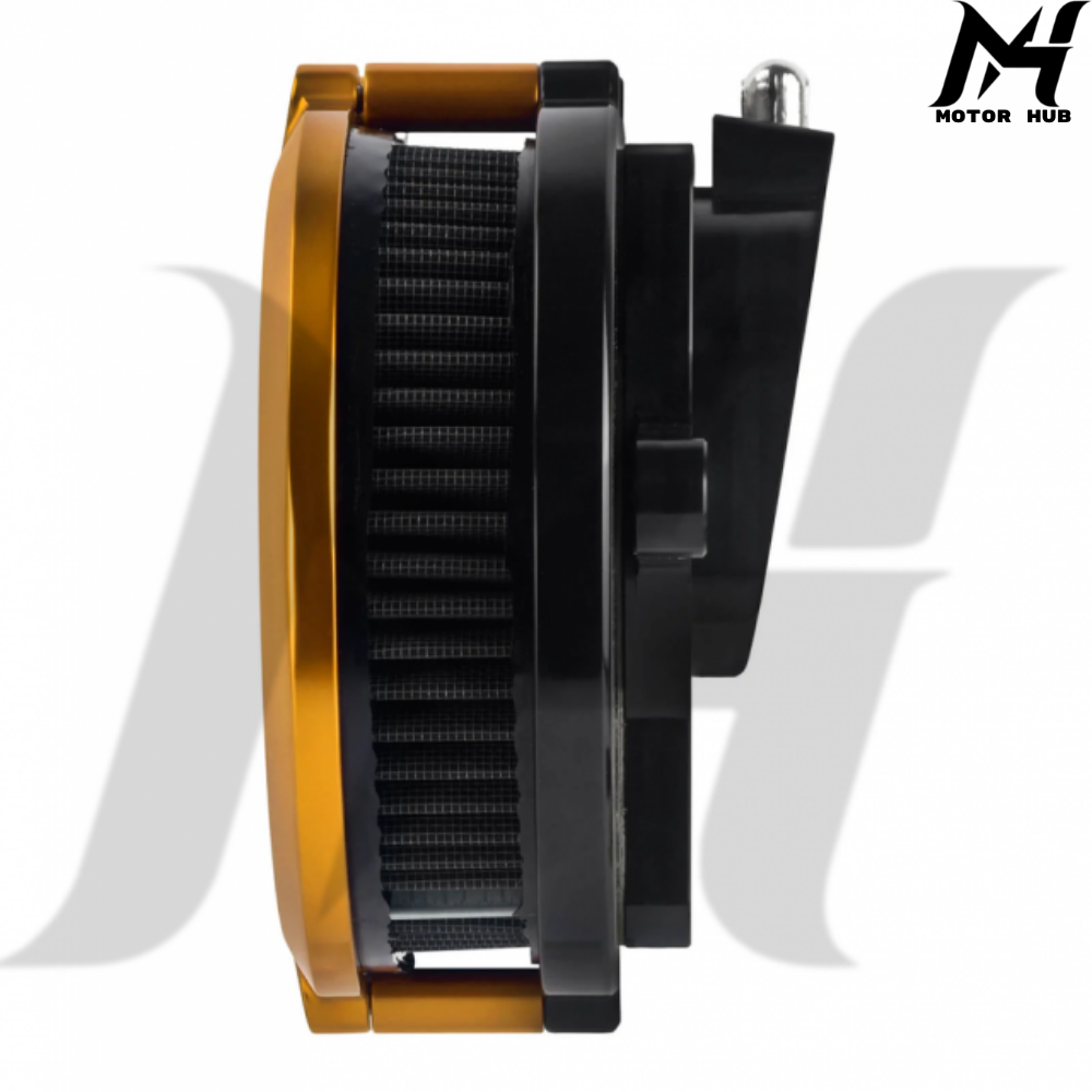 Gold Air Cleaner Intake Breather FLTRXSE,FLHXSE 2023-2025 FLTRXSTSE, FLTRX, FLHX 2024-2025 Softail 2025 MH9901232