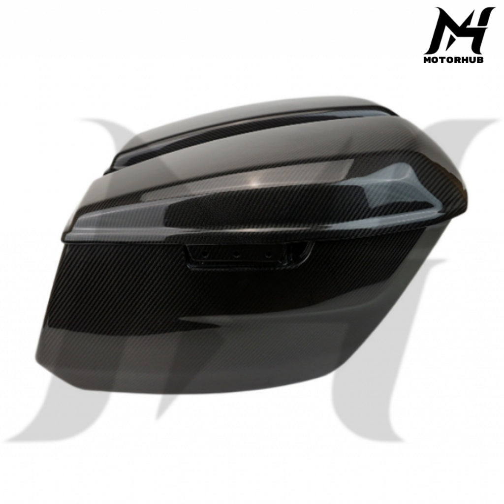 Carbon Fiber Saddlebags Harley Street Road Glide 2023.5+ [Standard Twill Glossy] RW7700294