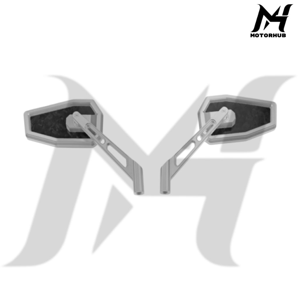 BlackThree Carbon Miror Fiber Forged Alumunium MH7700388