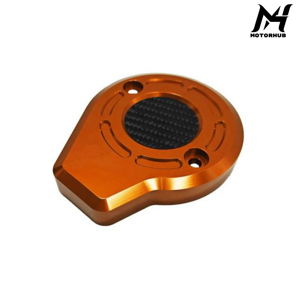 CNC with Carbon Cam Covers for 2024 CVO – 2024-2026 M8 Touring Orange MH9901208
