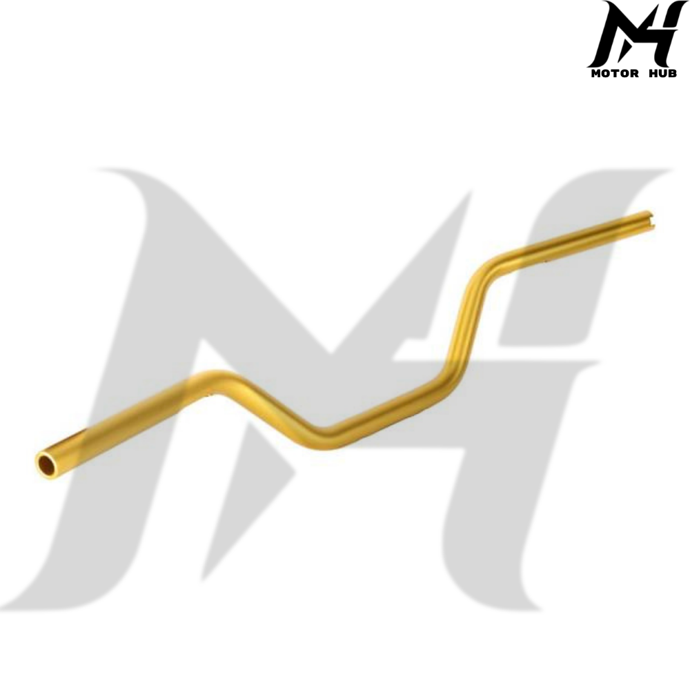 1 Inch Club Moto Style Fat Bars MX Variable Section Aluminum Conical 4″ Rise Handlebar [Gold] MH9900461