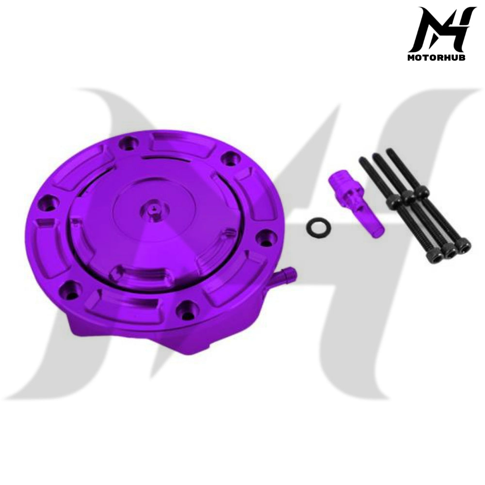 Tutup Tangki MX Vented CNC Aluminum Gas Cap 2023.5-later Touring [Purple] MH9900940