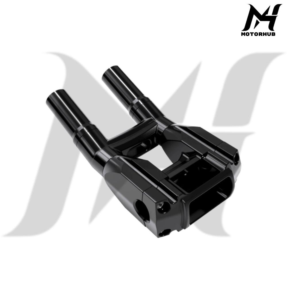 IronPulse 8 inch-1 inch Speedometer Gauge Handlebar Risers [Black] Riser 8 inch MH9901041