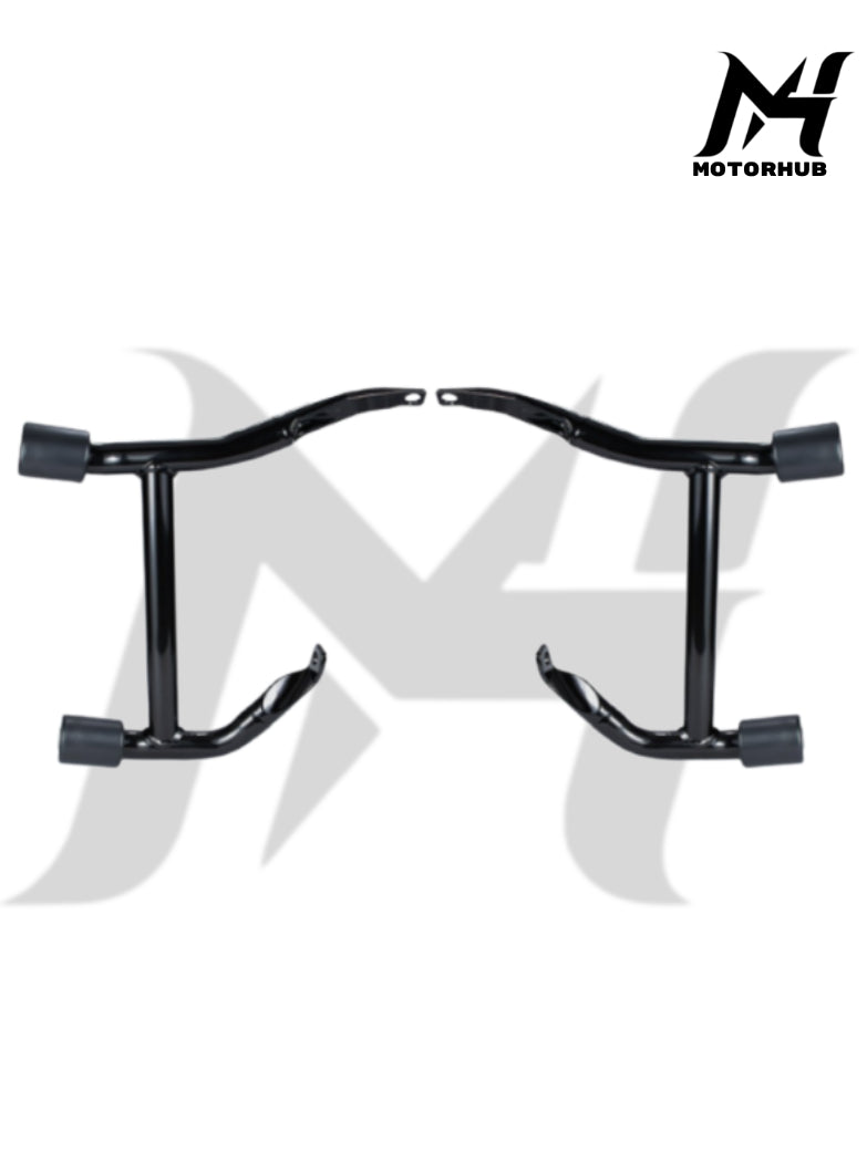 Flat-Out Bar Big Roller Rear Club Style Crash Bar Engine Guard Harley Davidson Touring 2014-2024+