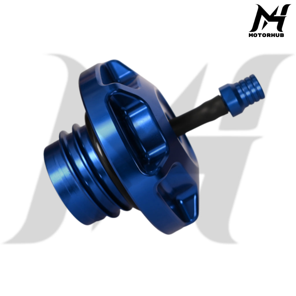 Universal Fuel Tank Cap Performance Harley Davidson V1 [Blue] MH9900729
