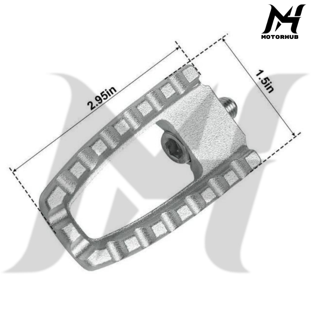 Black Brake Pedal Pad Fit For Harley Softail 2018-2022 Touring 2014-2023 [Black] MH9900592
