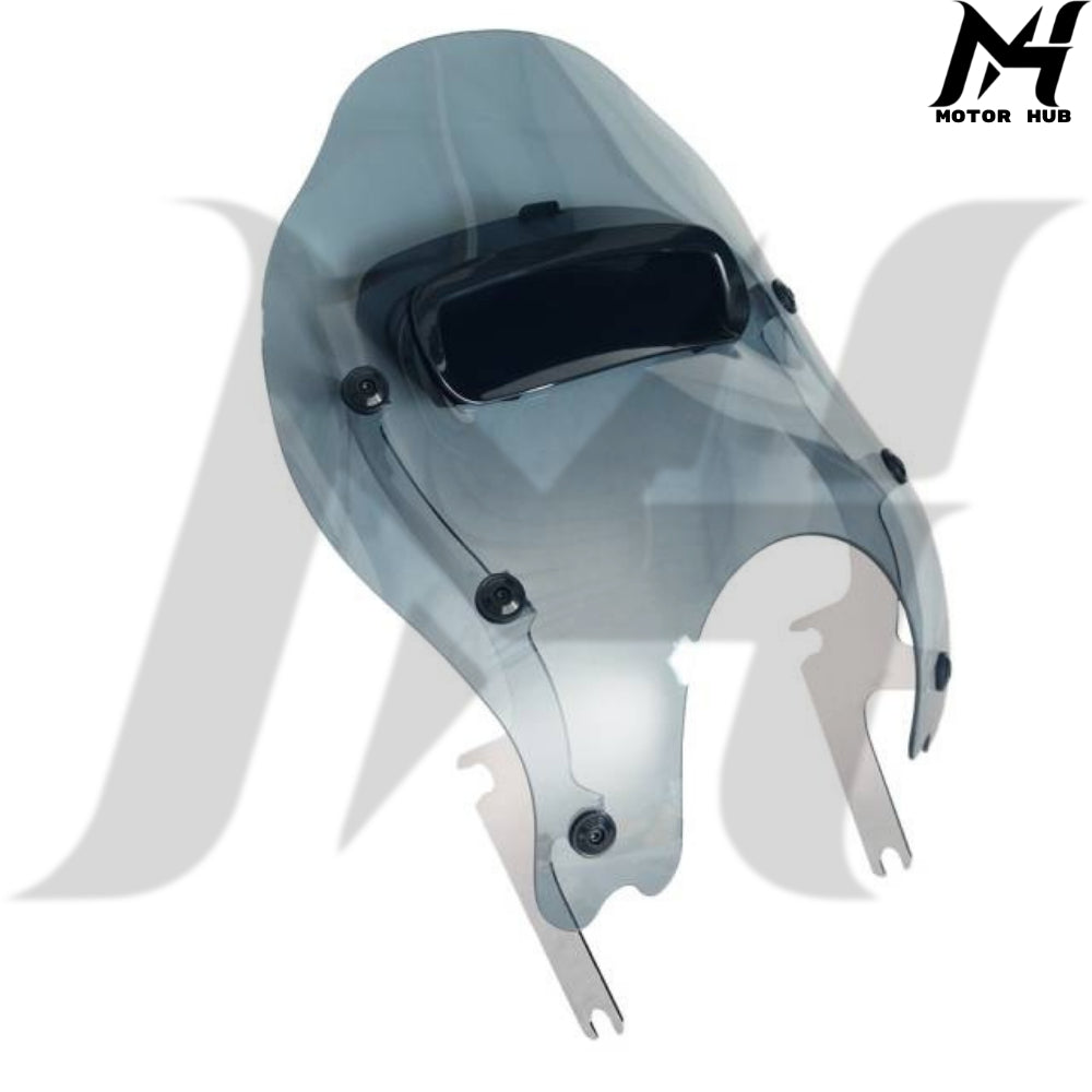 Windshield Detachables Wind Splitter Vented Windshield Harley-Davidson [Blue-Smoke] MH9900575