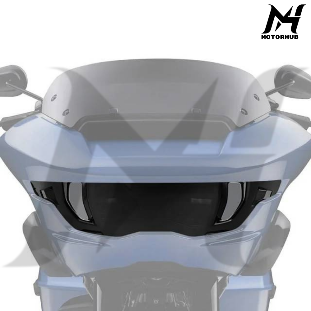 Black LED Front Headlight Assembly Fit For Harley CVO Road Glide 23-25 MH9900908