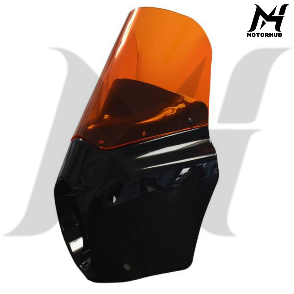 DS RW 11 Inch Headlight fairing with 49mm clamps [Orange] Fairing Club Style Motorcycle Harley Davidson MH9900445
