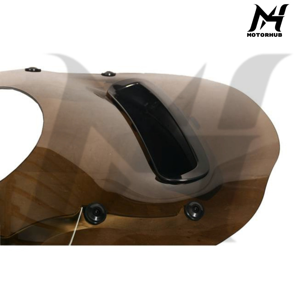 Windshield Road King Detachables Wind Splitter Vented Windshield Harley-Davidson [Smoke] MH9900574
