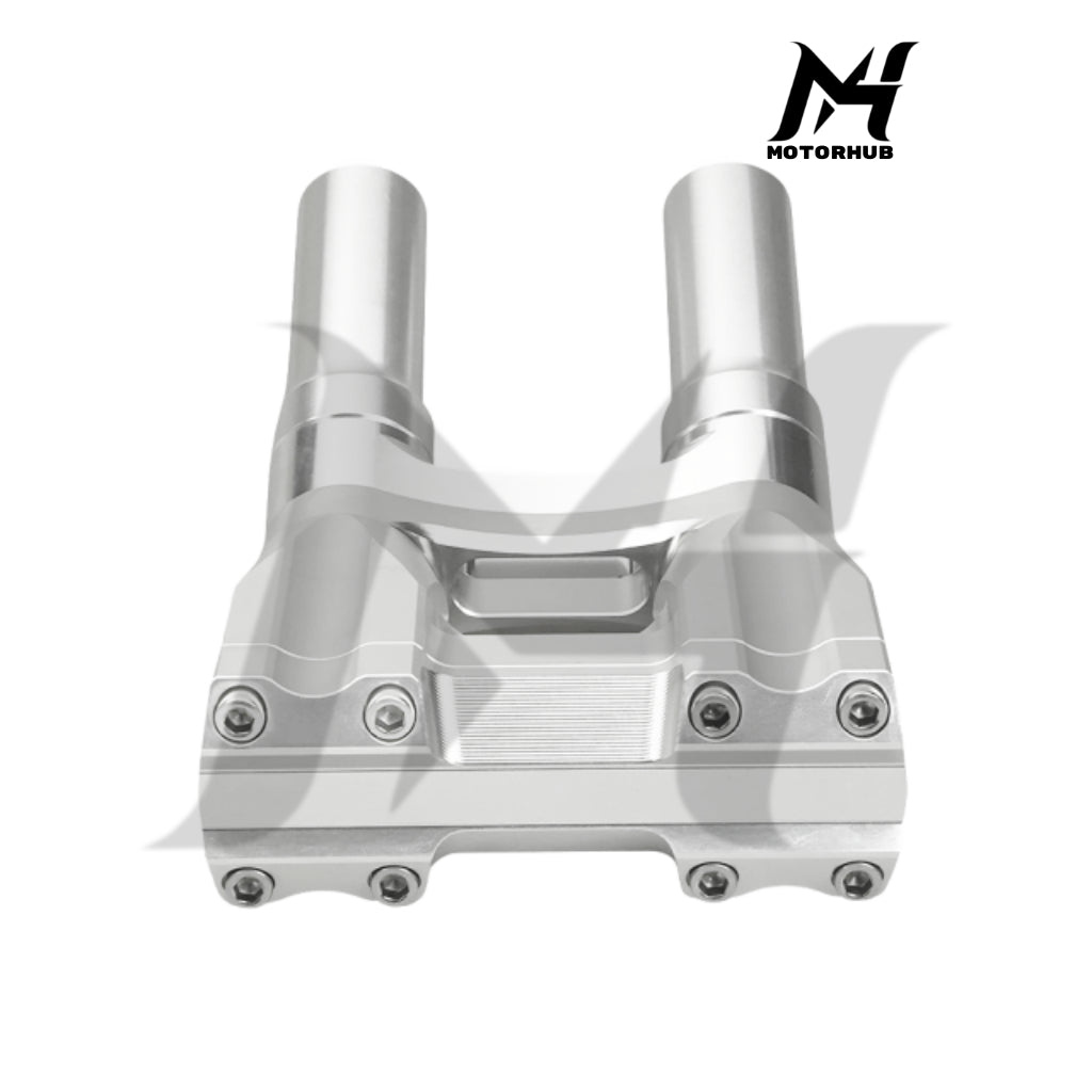 Riser 8 Inch Clamp 1-1/8 KARUS 100% Isolated & Kickback Risers 1-1/8 - 8 Inch [Raw] MH9900611