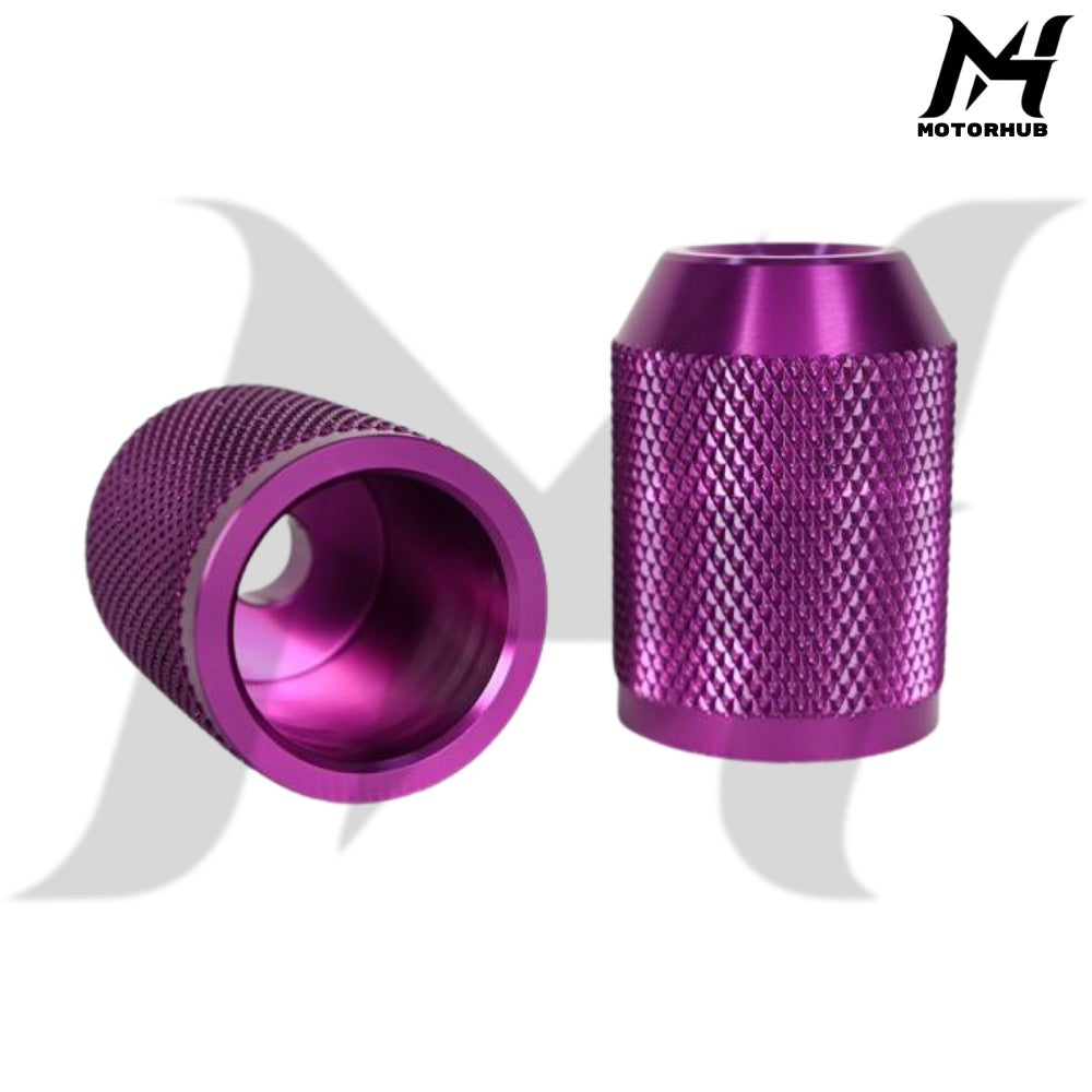 Billet CNC 6061 Crash Bar saddlebag Guard Sliders M12 [Purple]   MH7700340