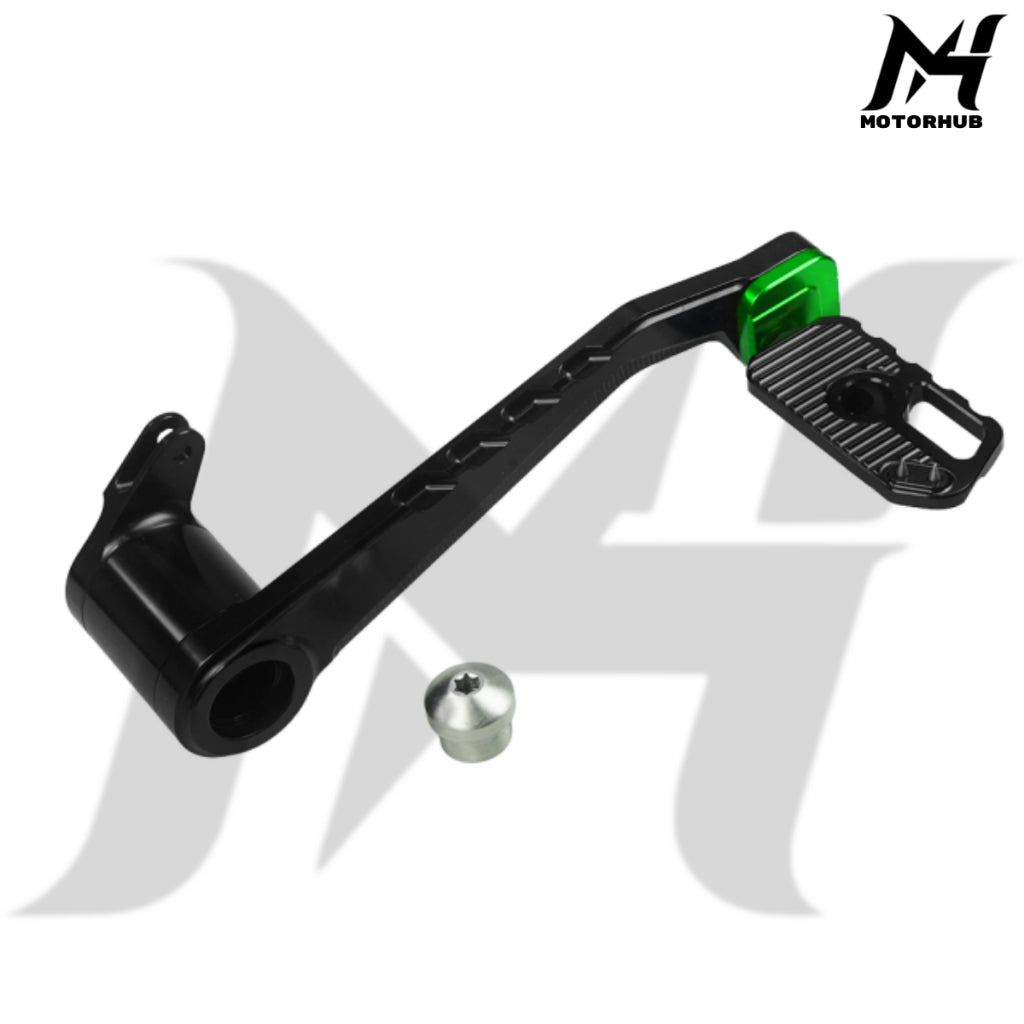 Rebusinni Wheelie Shift Lever Brake Pedals Shift Rod Inner [Green] for Road Glide Street Glide Road King 2014-2026  MH7700375