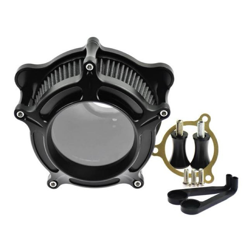 CNC Air Cleaner Filter In take System Kit for Harley Touring 08-16 Air Filter Breather Kit MH9900413