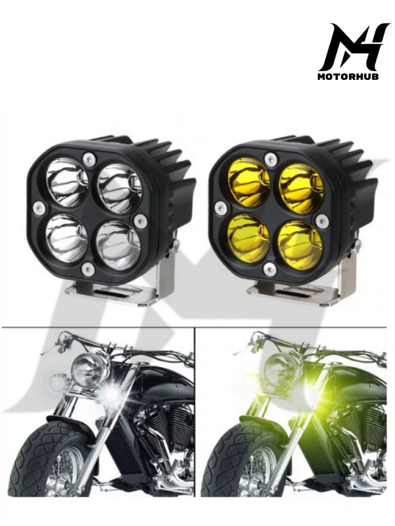 Light Square Car Yellow Spotlight [3Inch] MH9900109