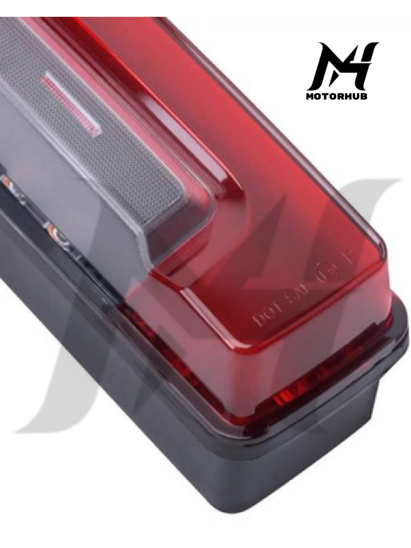 Motorcycle LED Saddlebag Filler Light Rear Fender Turn Signal fit Harley Touring 2024-Up [Red] MH9900645