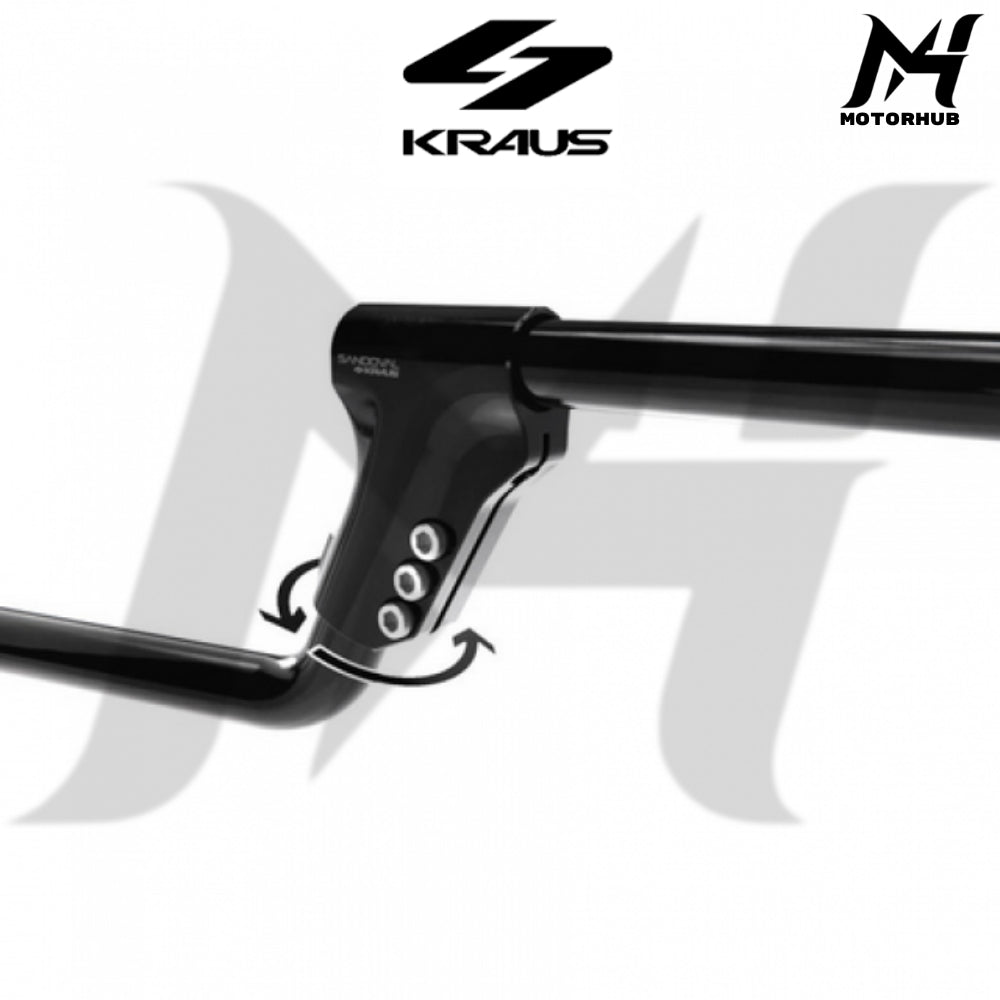 Sandoval Open Road Adjustable Bars [24+ Models] [Black] MH9900146