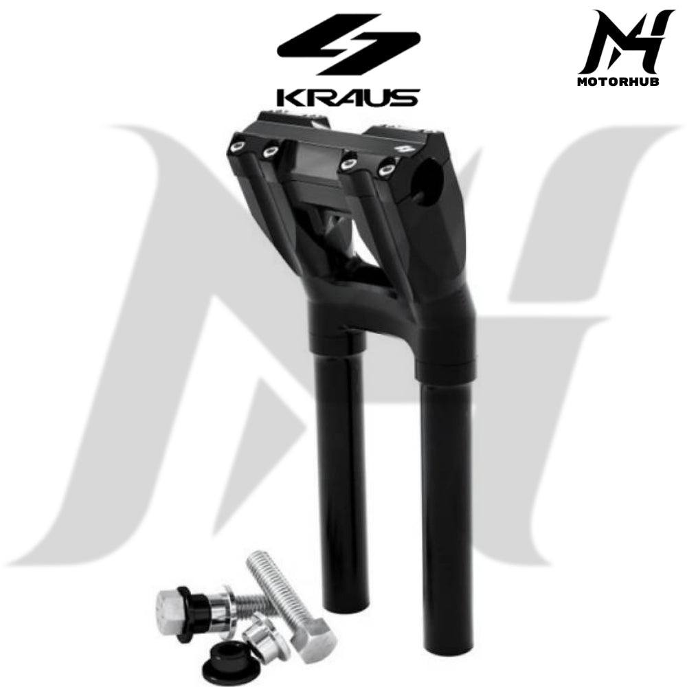 Kraus Isolated & Kickback Risers 1-1/8 Black 12Inch [Black] MH9901072